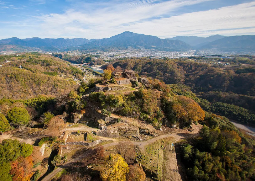 Naegi Castle Ruins, Japan